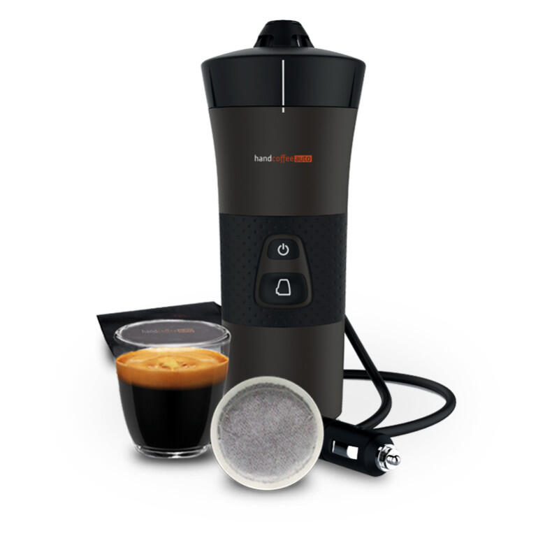 Cafetière portable de voiture Handcoffee Auto 12V pour dosette Senseo 1/7
