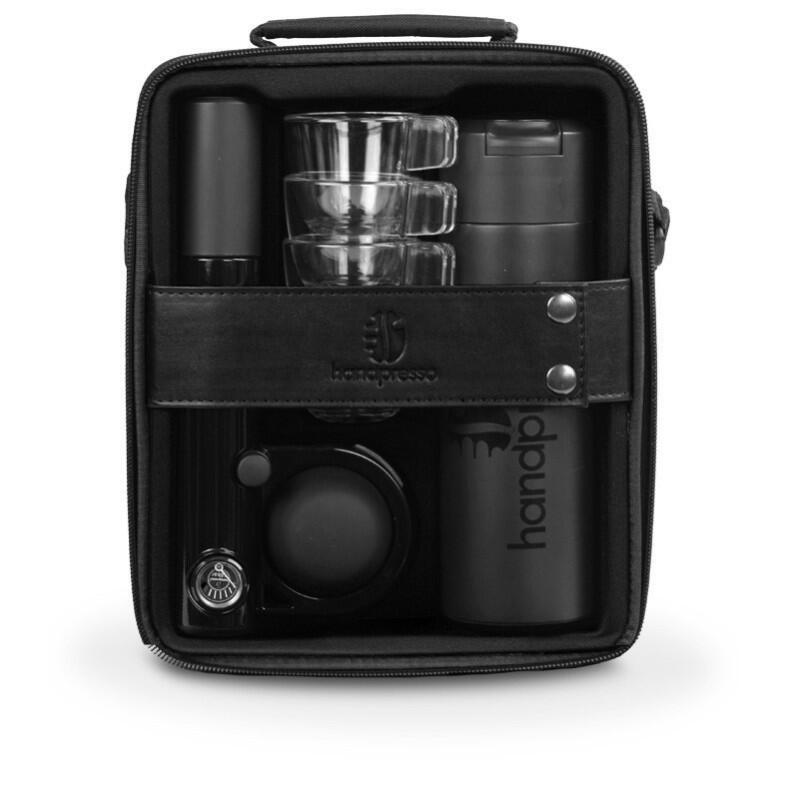Cafetière portable voyage Coffret Handpresso Pump dosette E.S.E. ou café moulu