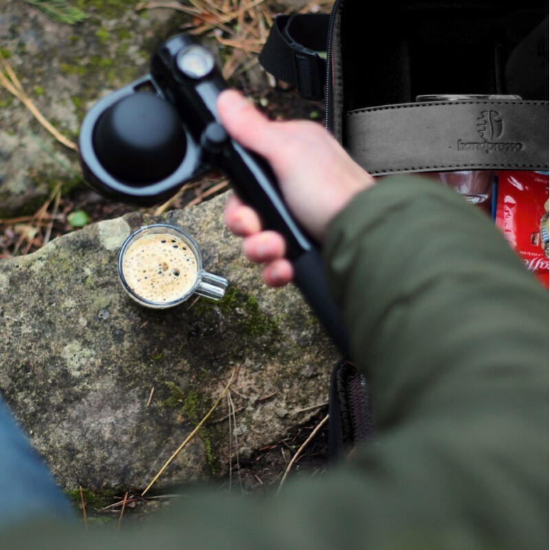 Cafetière portable voyage Coffret Handpresso Pump dosette E.S.E. ou café moulu
