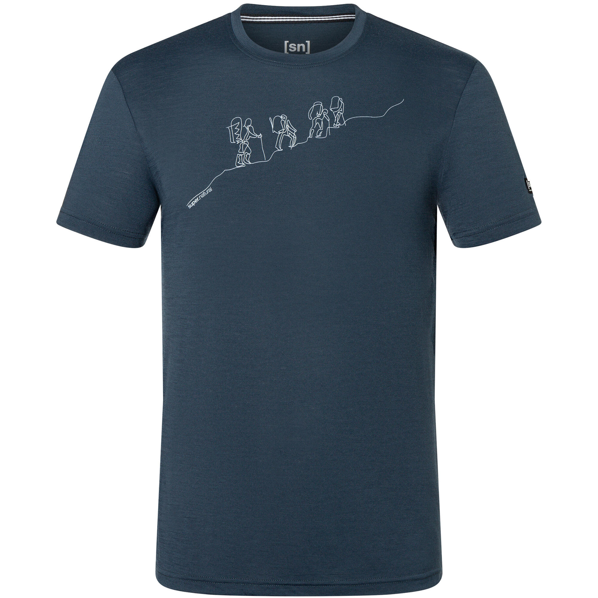 Koszulka z krótkim rękawem męska SUPER.NATURAL Hiking Tee 3/7