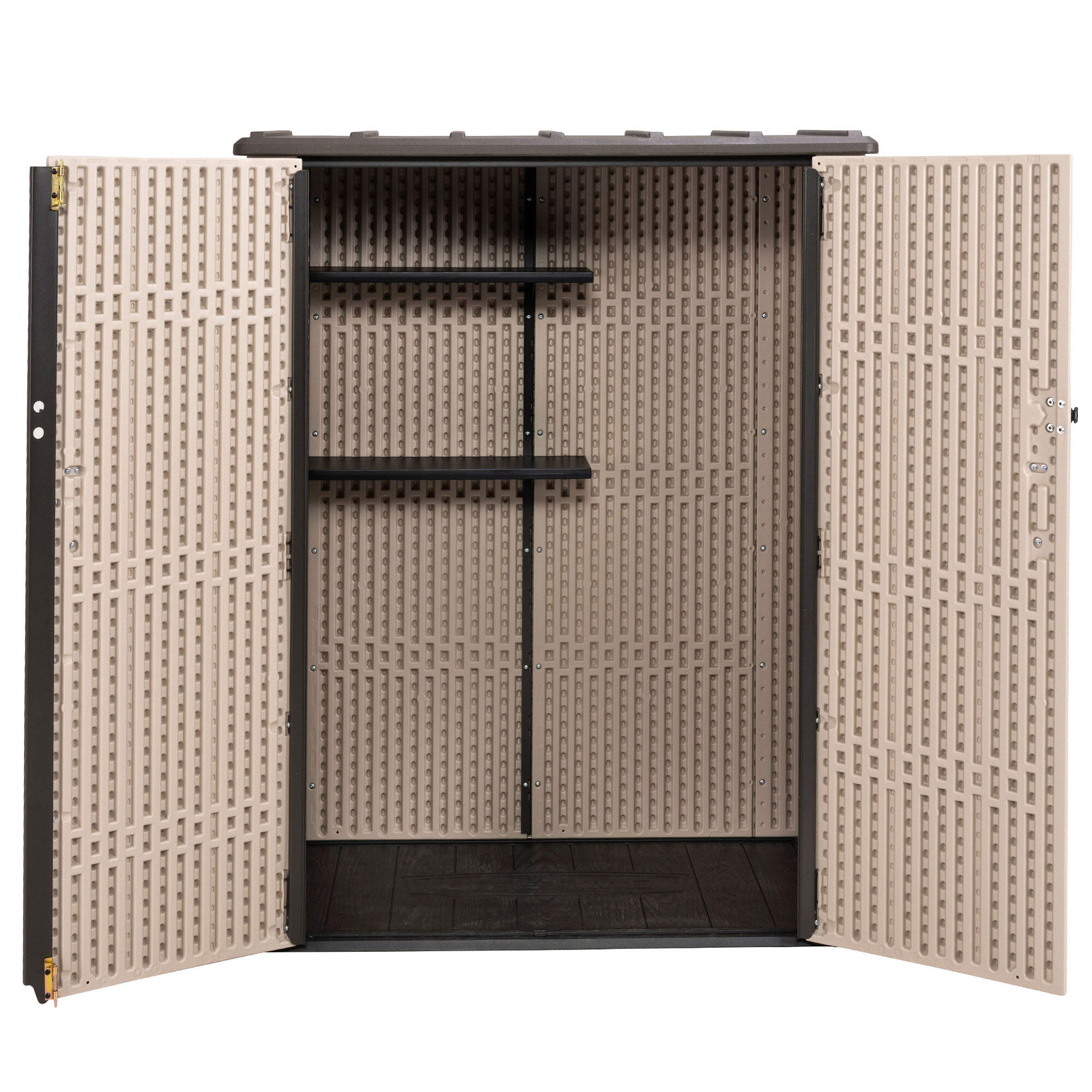 Lifetime Armario exterior vertical 1.500 L Rough Cut™ con estantes 2/7