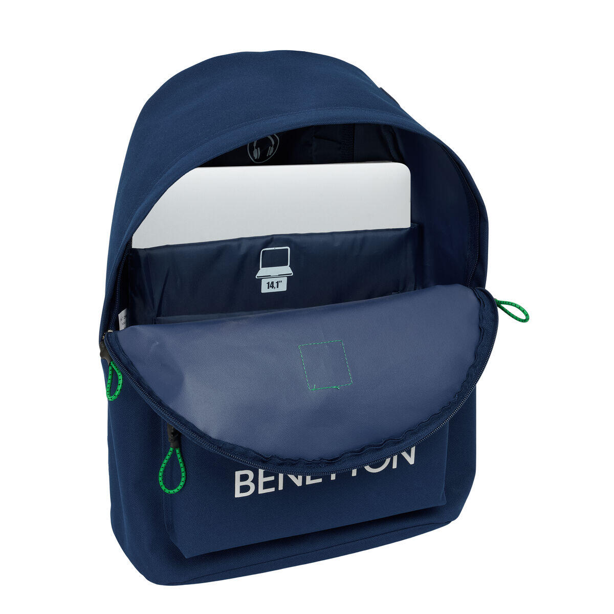 Sacoche pour Portable Benetton benetton Blue marine 2/4