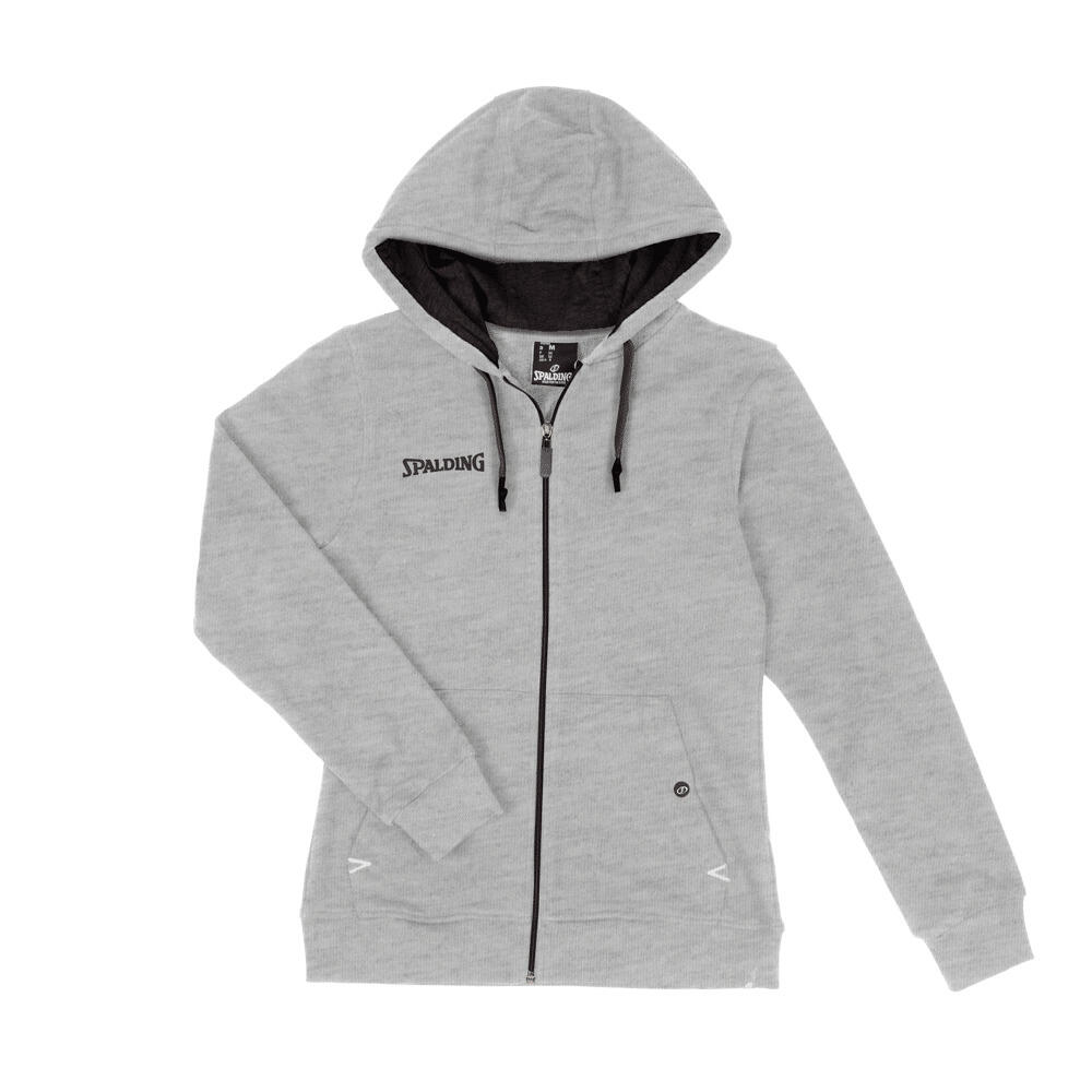 SPALDING Sweatshirt full zip hoodie for women Spalding Flow