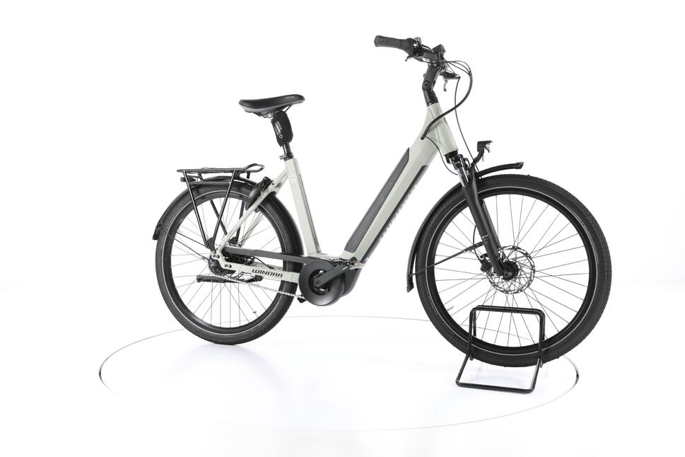 Second Life - Winora Sinus N5 eco City E-Bike Lage instap 2022 - Jak nowy
