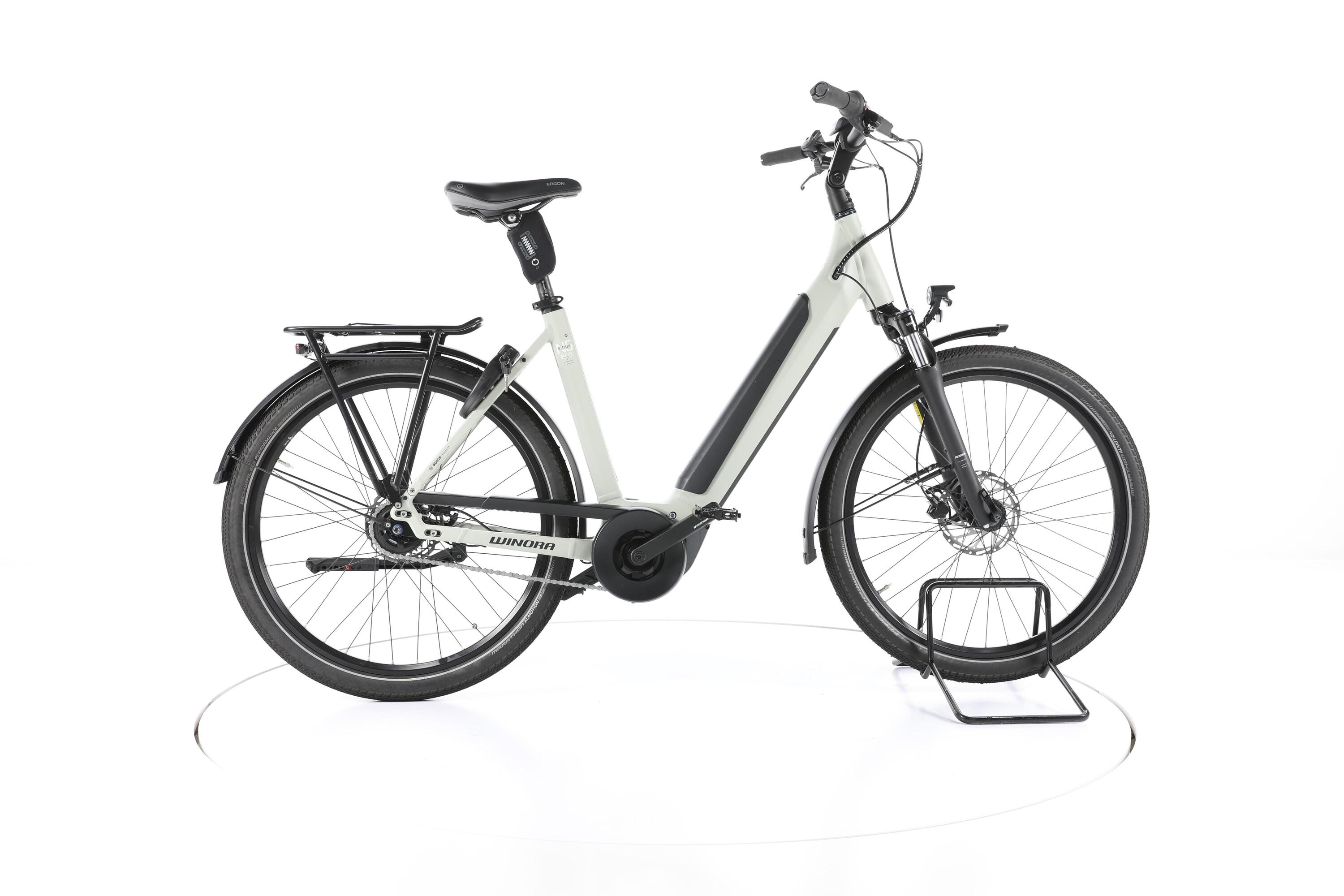 WINORA Refurbished - Winora Sinus N5 eco City E-Bike Lage instap 2022 - Zeer goed