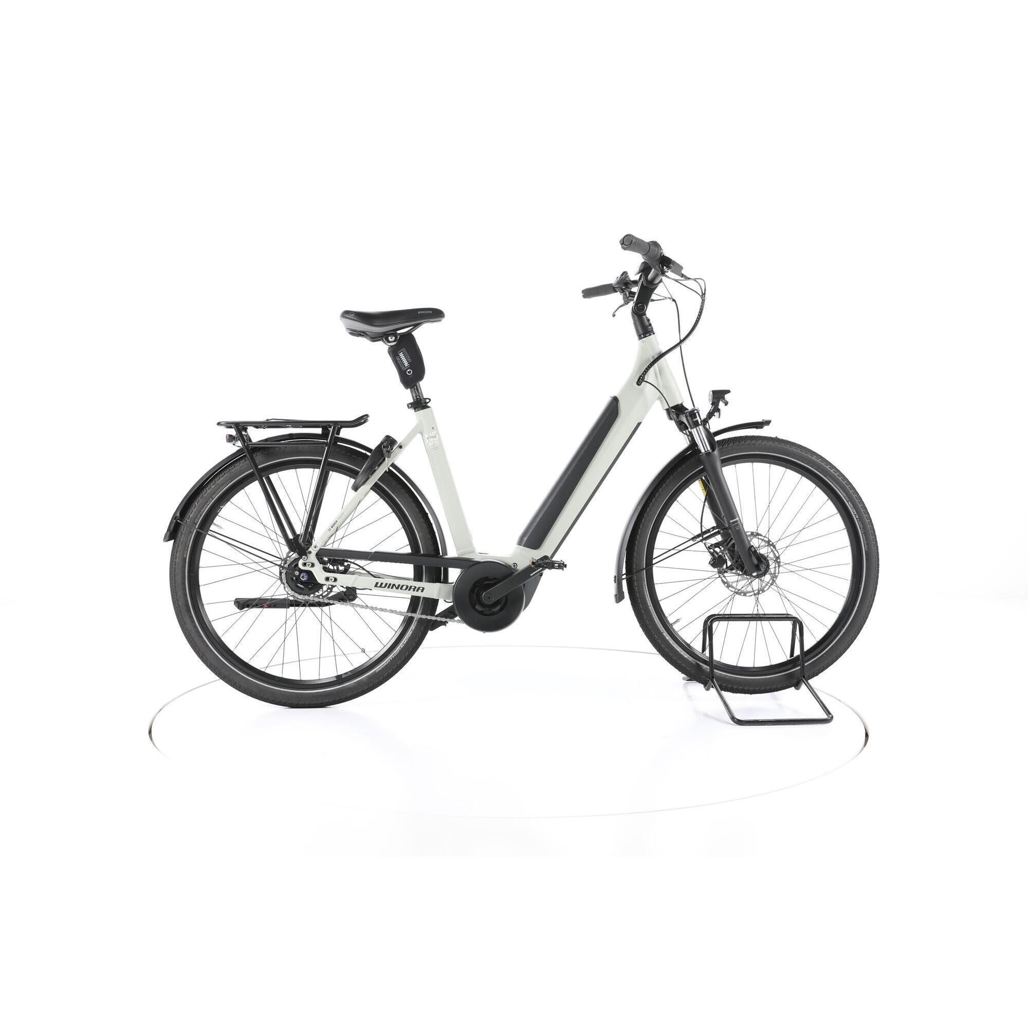 Second Life - Winora Sinus N5 eco City E-Bike Lage instap 2022 - Jak nowy