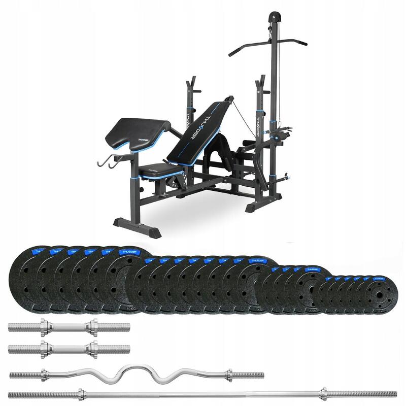 Zestaw kulturystyczny Thunder SET-VIGOR-C-HBG-03-117,5KG