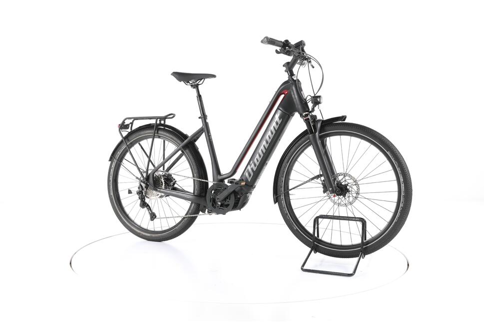 Second Life - Diamant Zouma Deluxe +TIE Trekking E-Bike Lage instap - Jak nowy