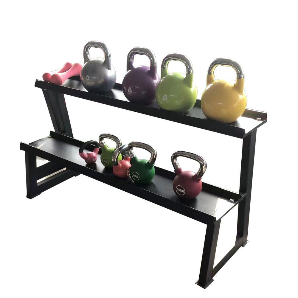 Suporte Rack para Kettlebell 2 Alturas Fitness Tech 7/8