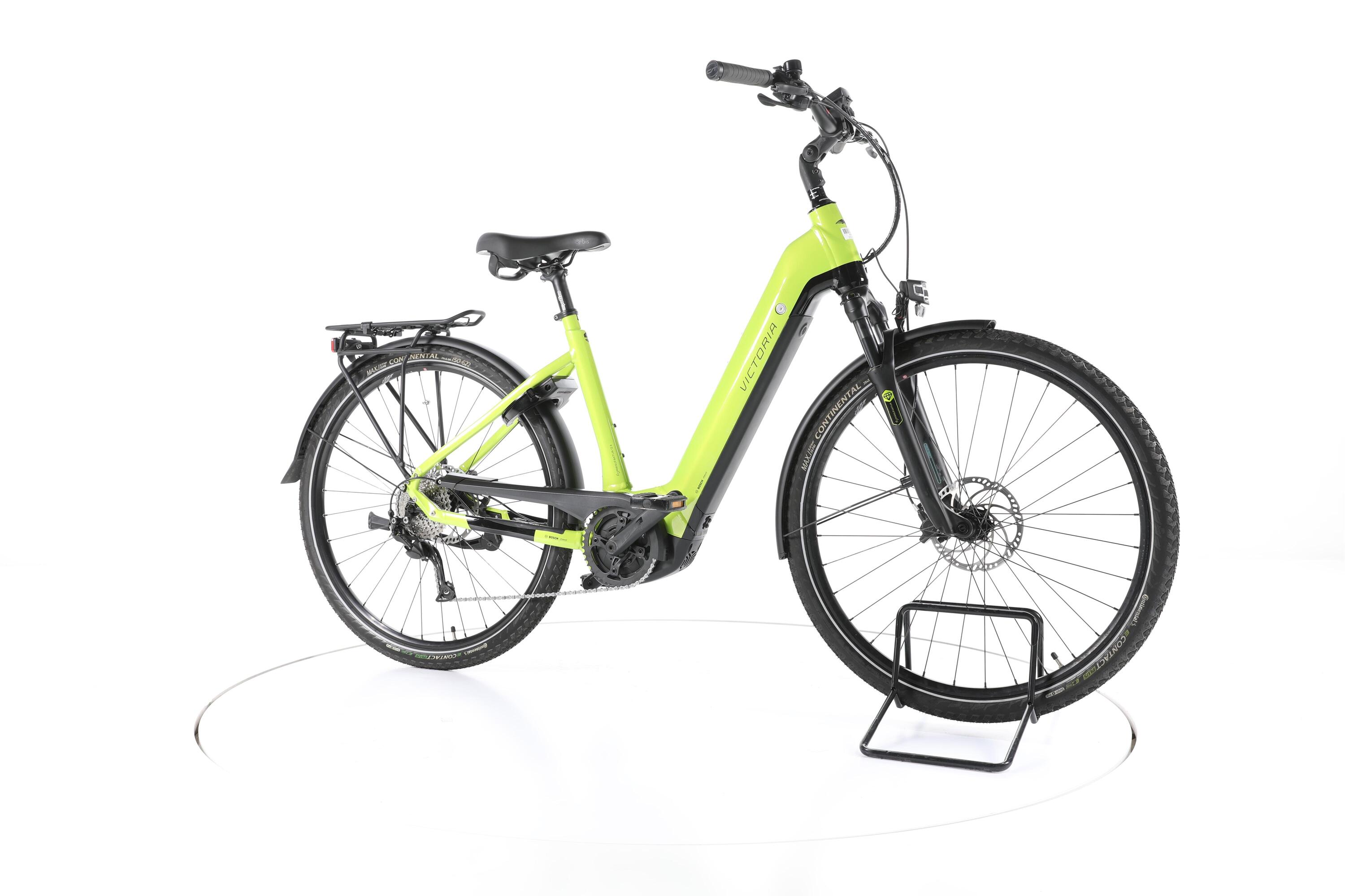 Refurbished - Victoria Manufakr 12.6 Trekking E-Bike Lage instap  - Zeer goed 2/7