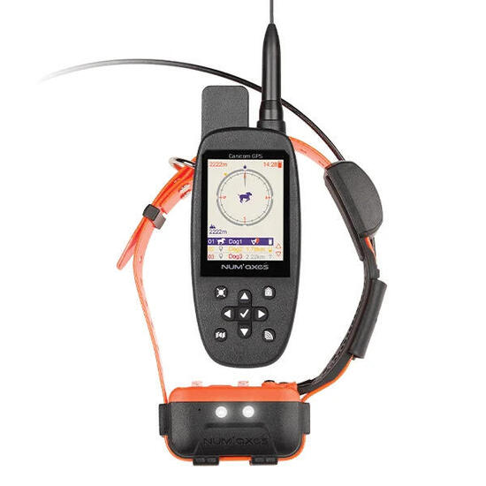 Collare di localizzazione con telecomando Num'axes Canicom GPS 2