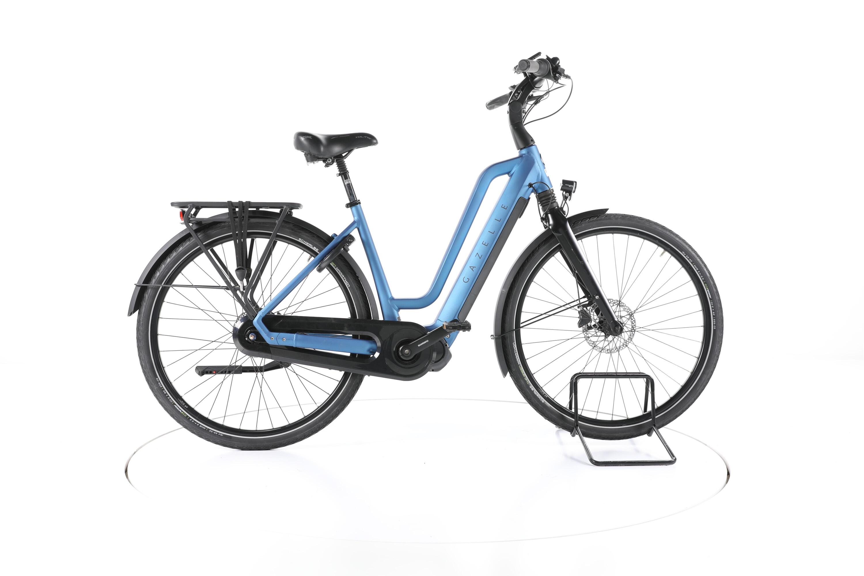 GAZELLE Refurbished - Gazelle Chamonix C7 HMS City E-Bike Lage instap 2024 - Zeer goed