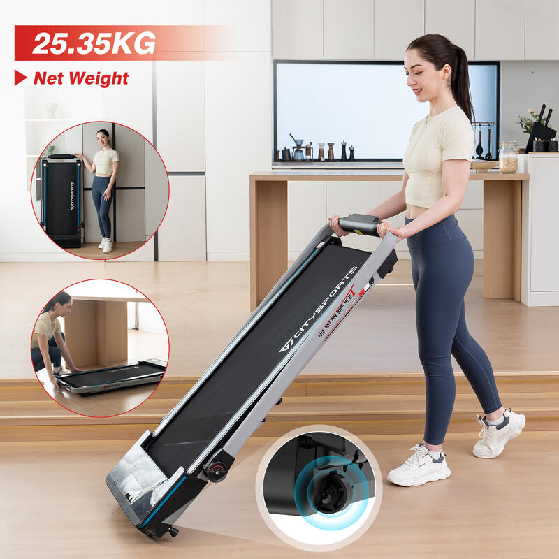 Passadeira Dobrável, 1400W, WP3, 1-12km/h.App.Bluetooth