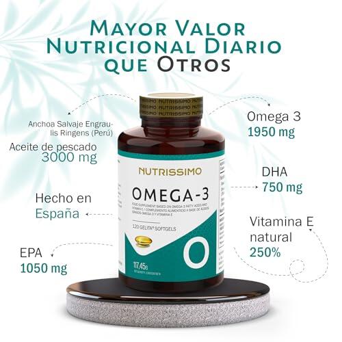 Omega-3 Capsulas de 3000mg GELITA® Anti Regurgitación|120 unidades 2/7