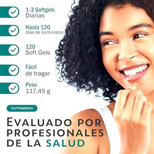 Omega-3 Capsulas de 3000mg GELITA® Anti Regurgitación|120 unidades 3/7