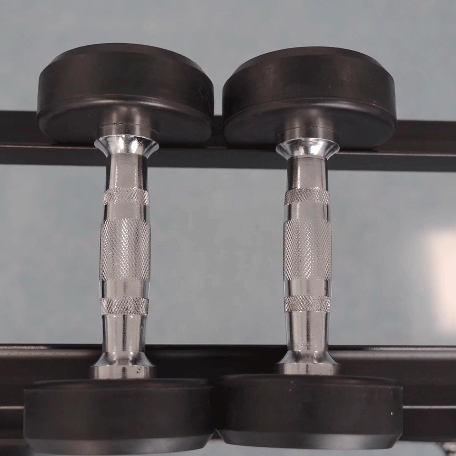 Halteres Redondos de Musculação 20kg Fitness Tech - Conjunto com 2 Unidades 5/7