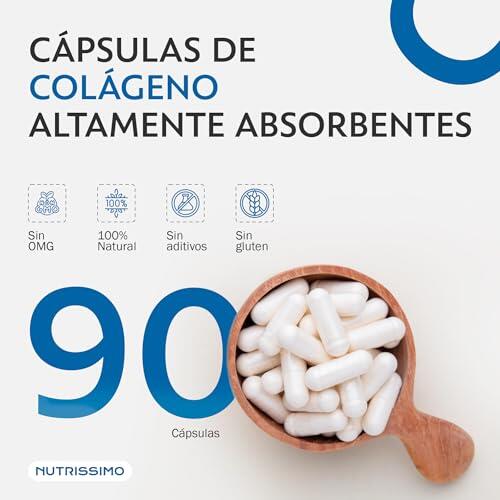 Ácido Hialurónico +Colágeno Hidrolizado Puro +Q10 +Vitaminas A,C,D y B12+ Zinc 2/6