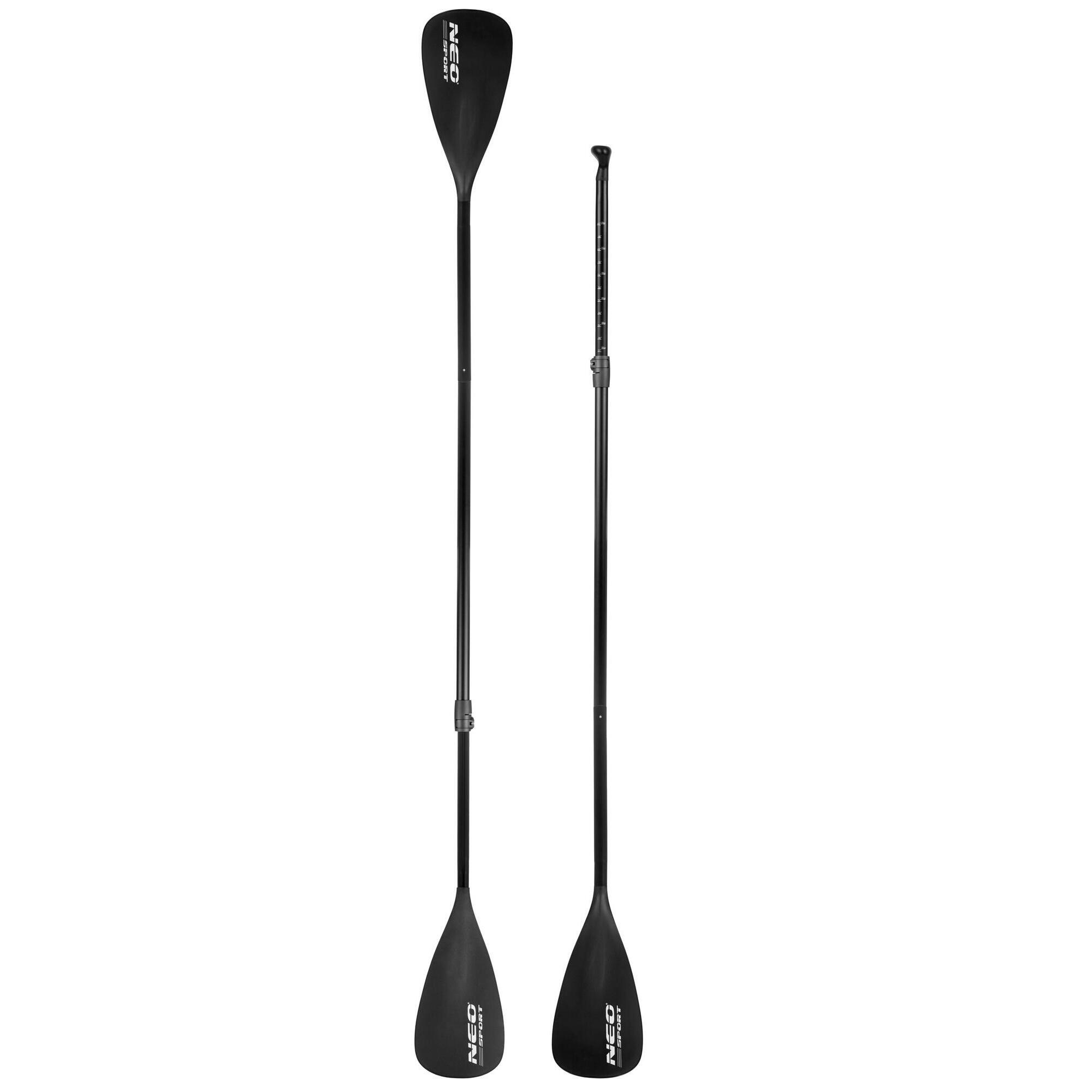 Składane wiosło do deski SUP kajakowe regulowane czteroczęściowe 230cm Neo-Sport