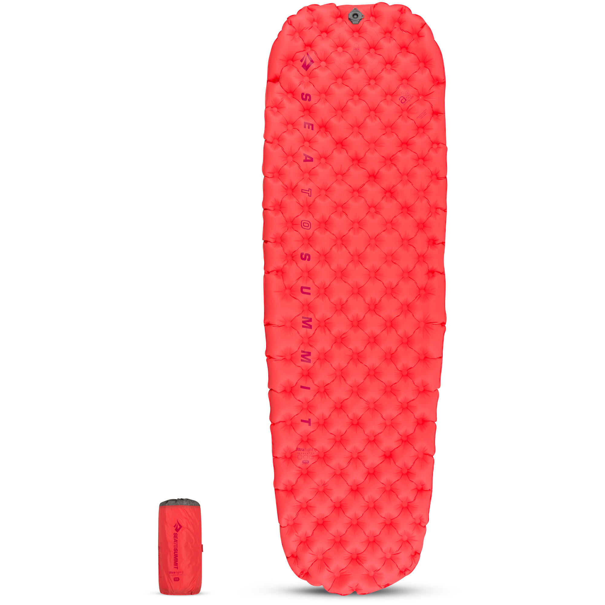 SEA TO SUMMIT Schlafmatte Ultralight Insulated Mat Damen paprika L
