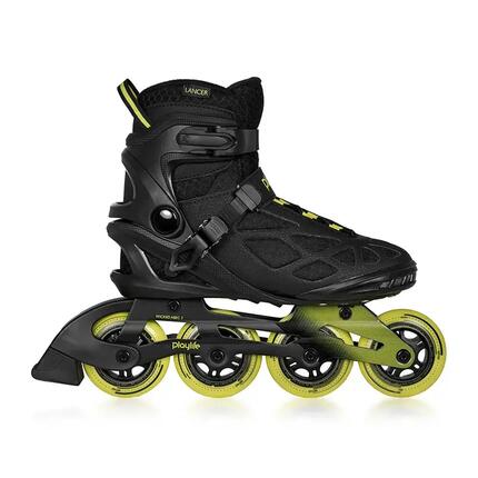 Playlife Inline Skates Lancer Black 84, pour hommes et femmes 84mm/82A roues