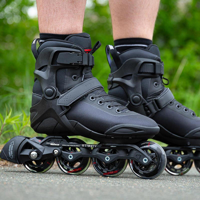 Patines Powerslide Phuzion Radon Black 80 5/7