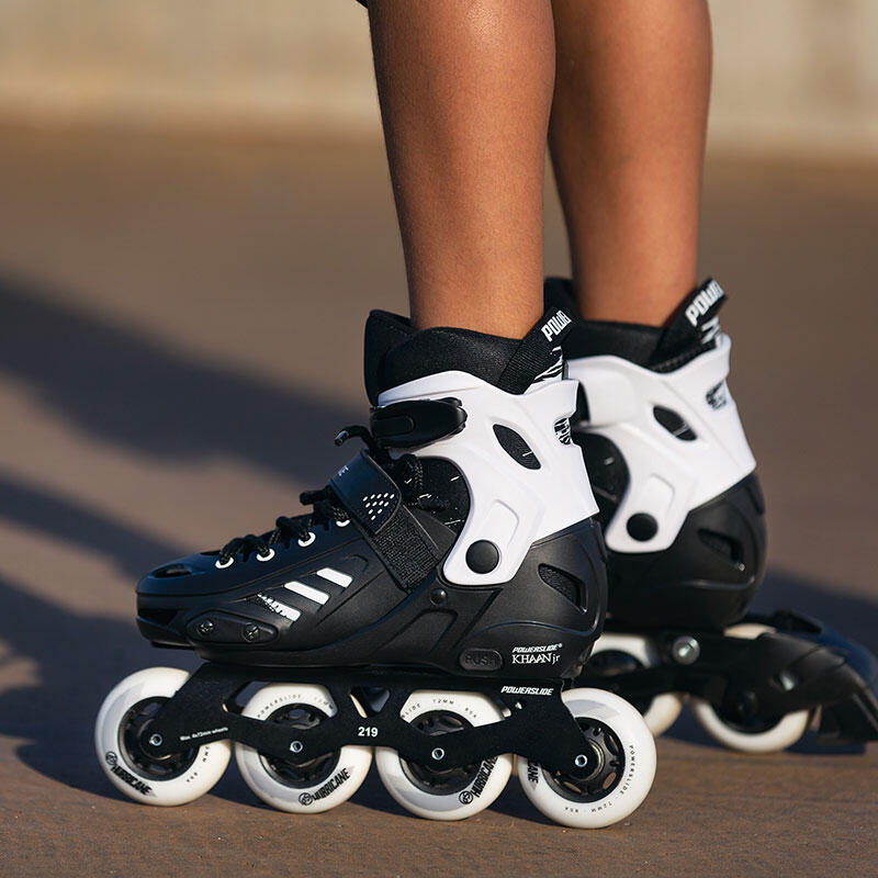 Pattini a rotelle freeskate per bambini Powerslide Khaan SQD Black 5/7