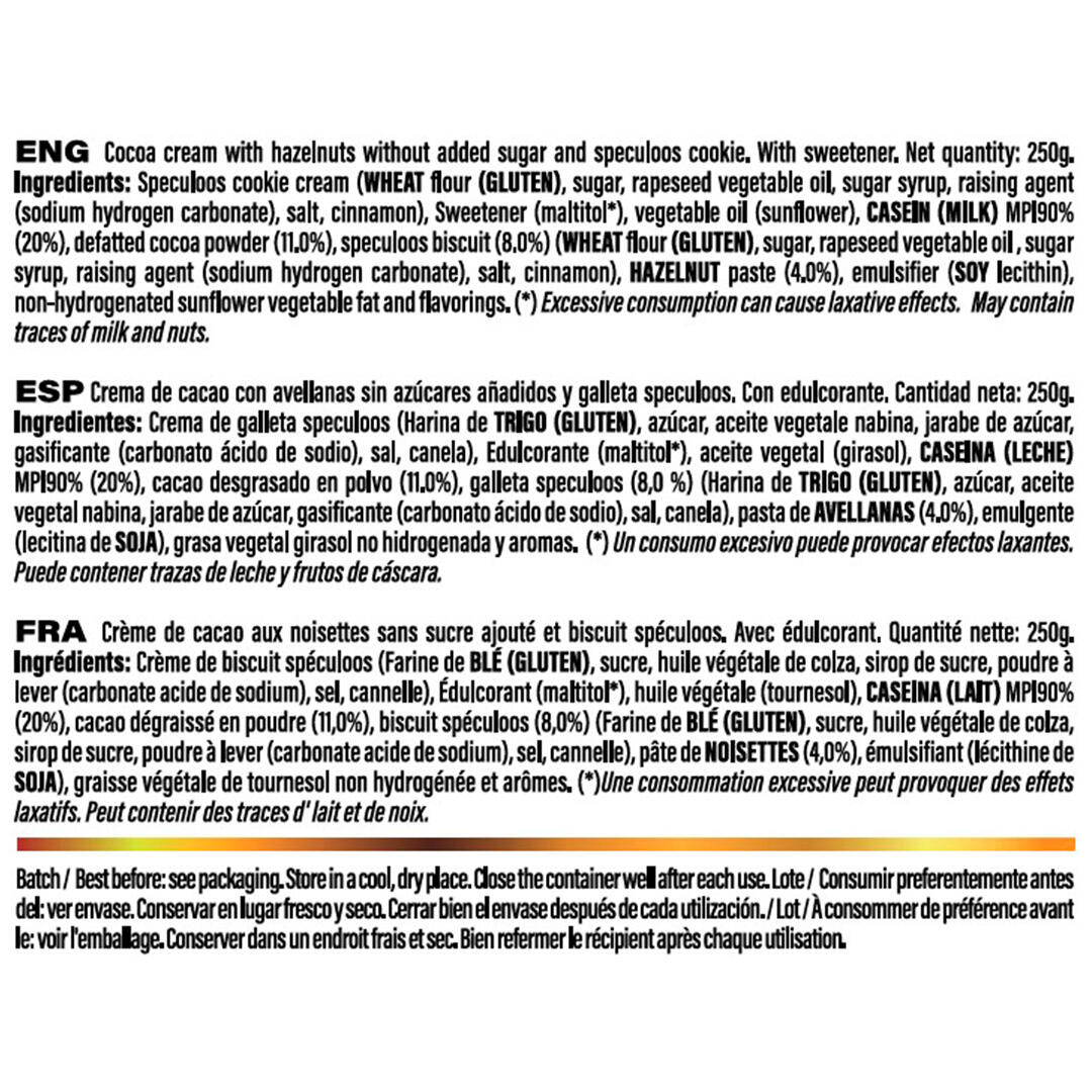 Natillas energéticas Life Pro Fit Food Protein Cream Dark Chocolate 250g. 4/6