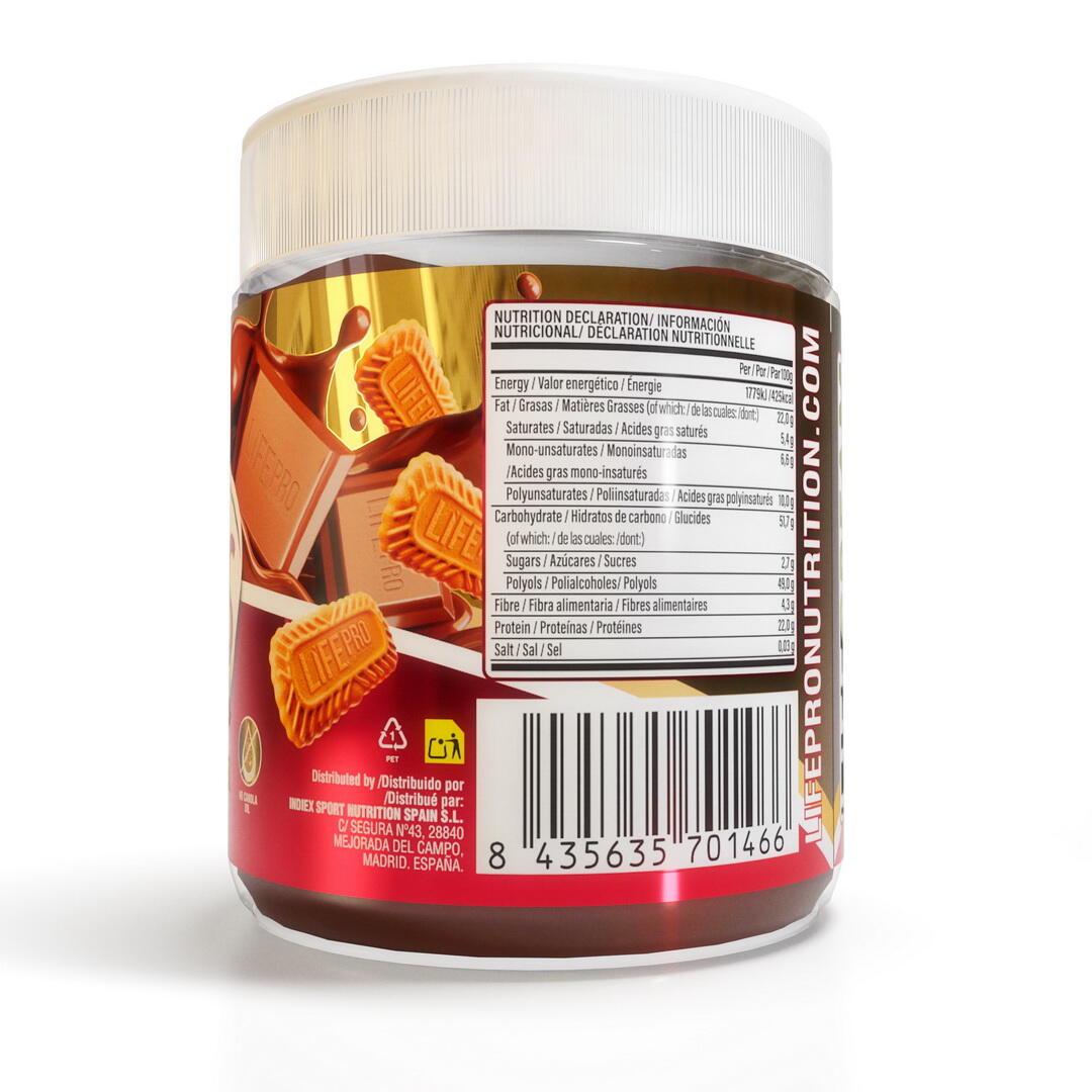 Natillas energéticas Life Pro Fit Food Protein Cream Dark Chocolate 250g. 3/6