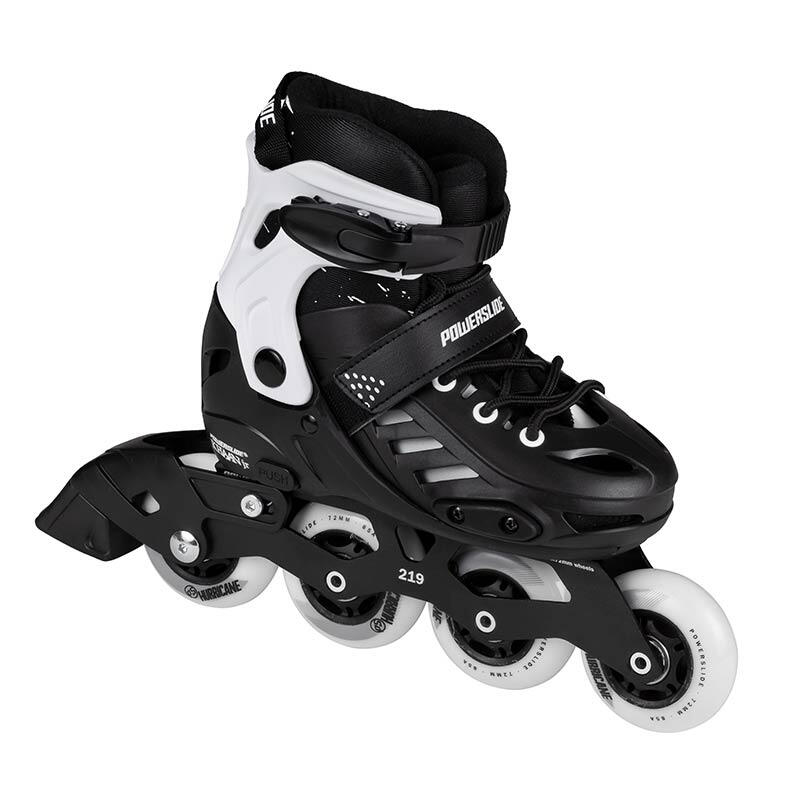 Rolki freeskate dla dzieci Powerslide One Khaan Junior SQD Czarne 2/7