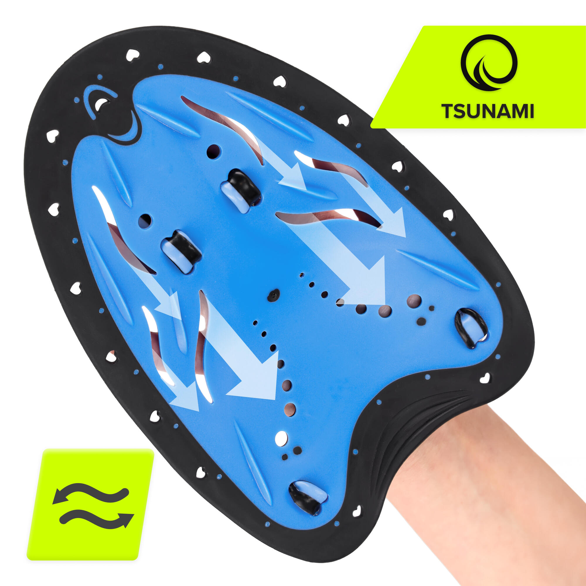 Plavecké packy TSUNAMI 22 cm 4/7