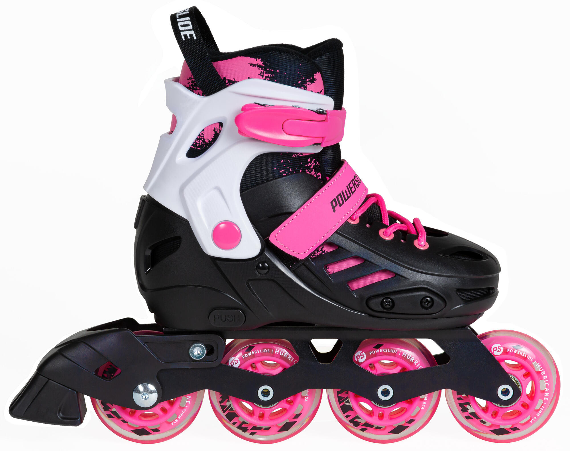 POWERSLIDE Dětské kolečkové brusle Khaan Junior SQD Pink