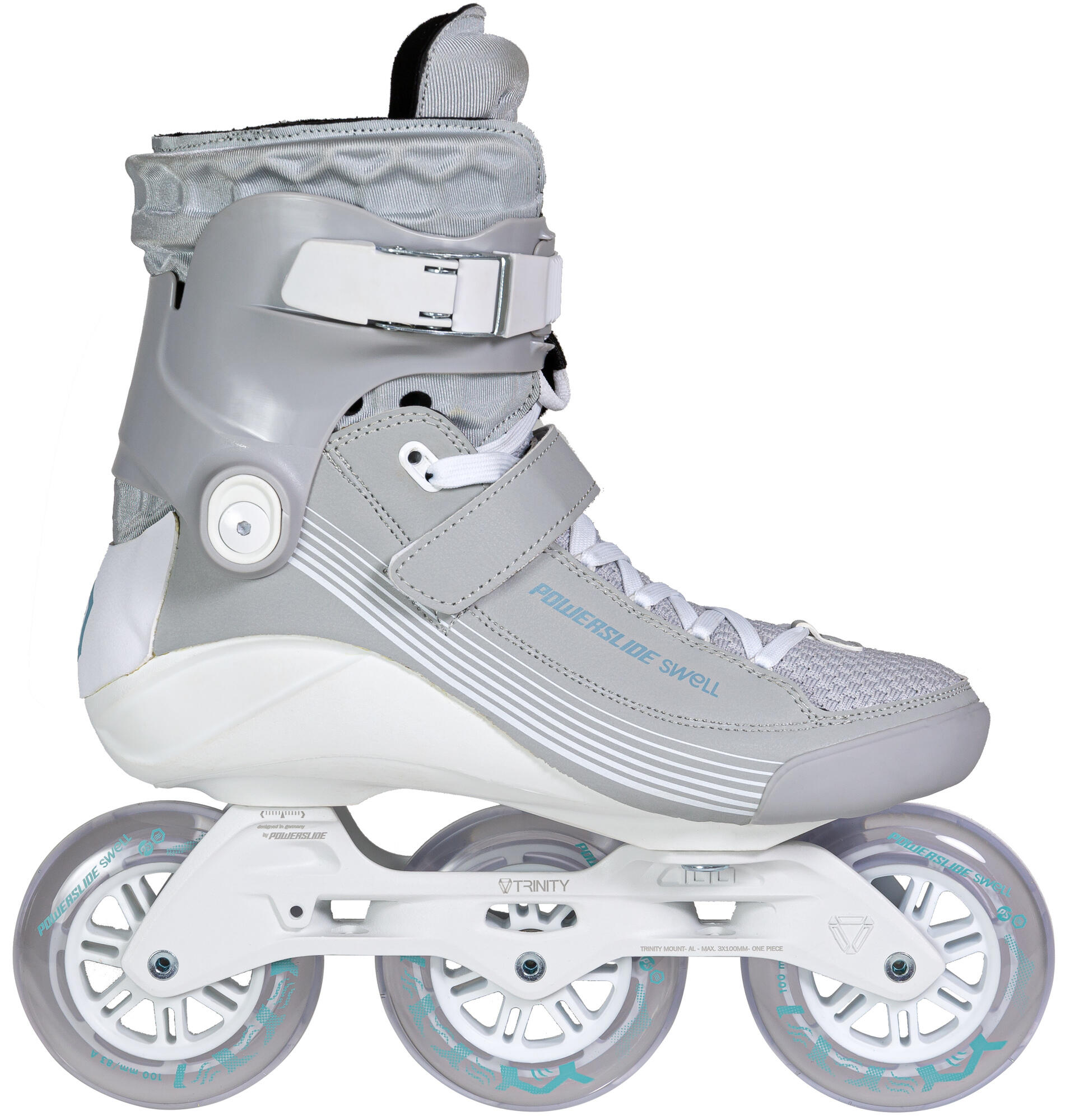 POWERSLIDE Swell Glacier Lake 100 - 3D Adapt role fitness inline