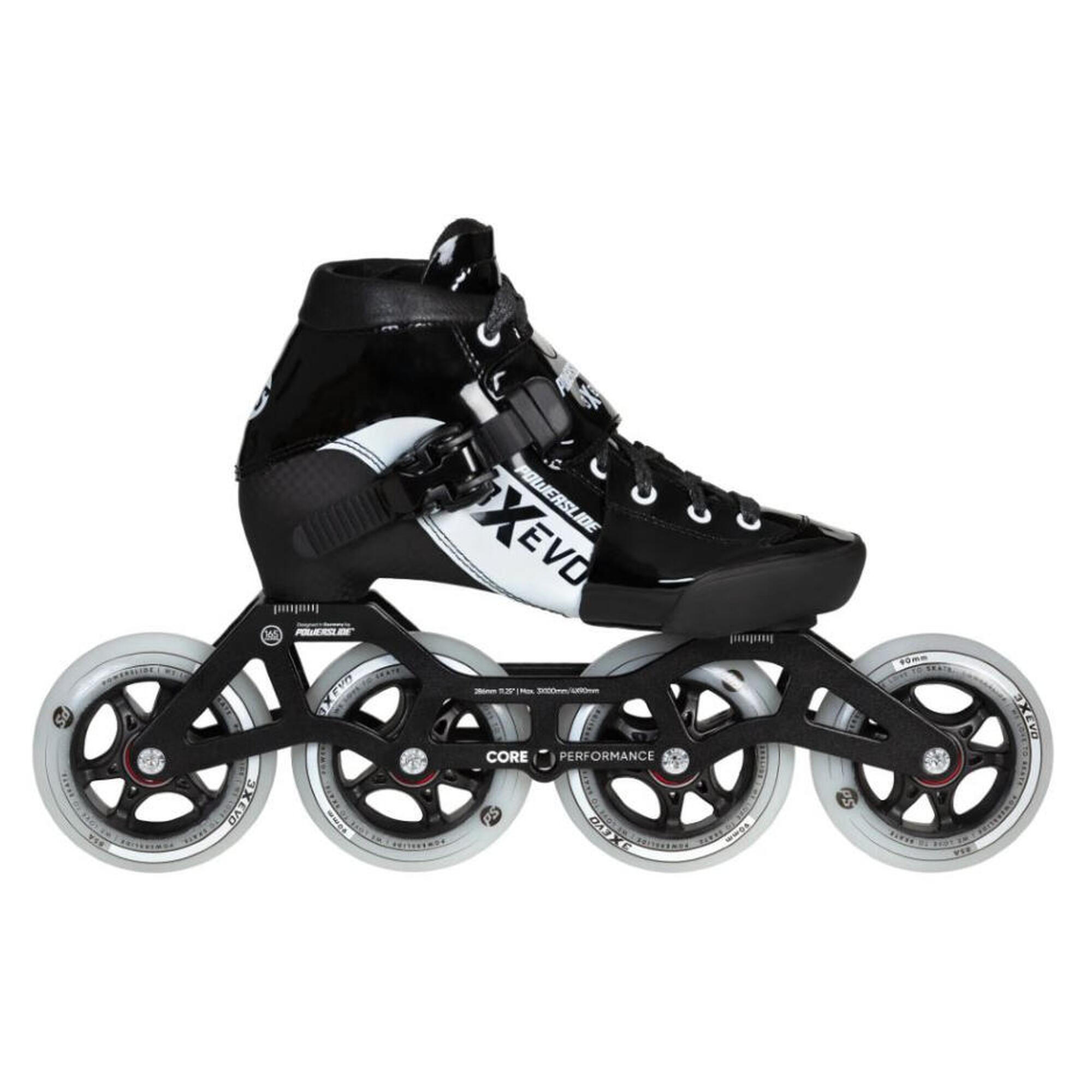 POWERSLIDE Dětské kolečkové brusle Powerslide XXX Adjustable Evo Black/White