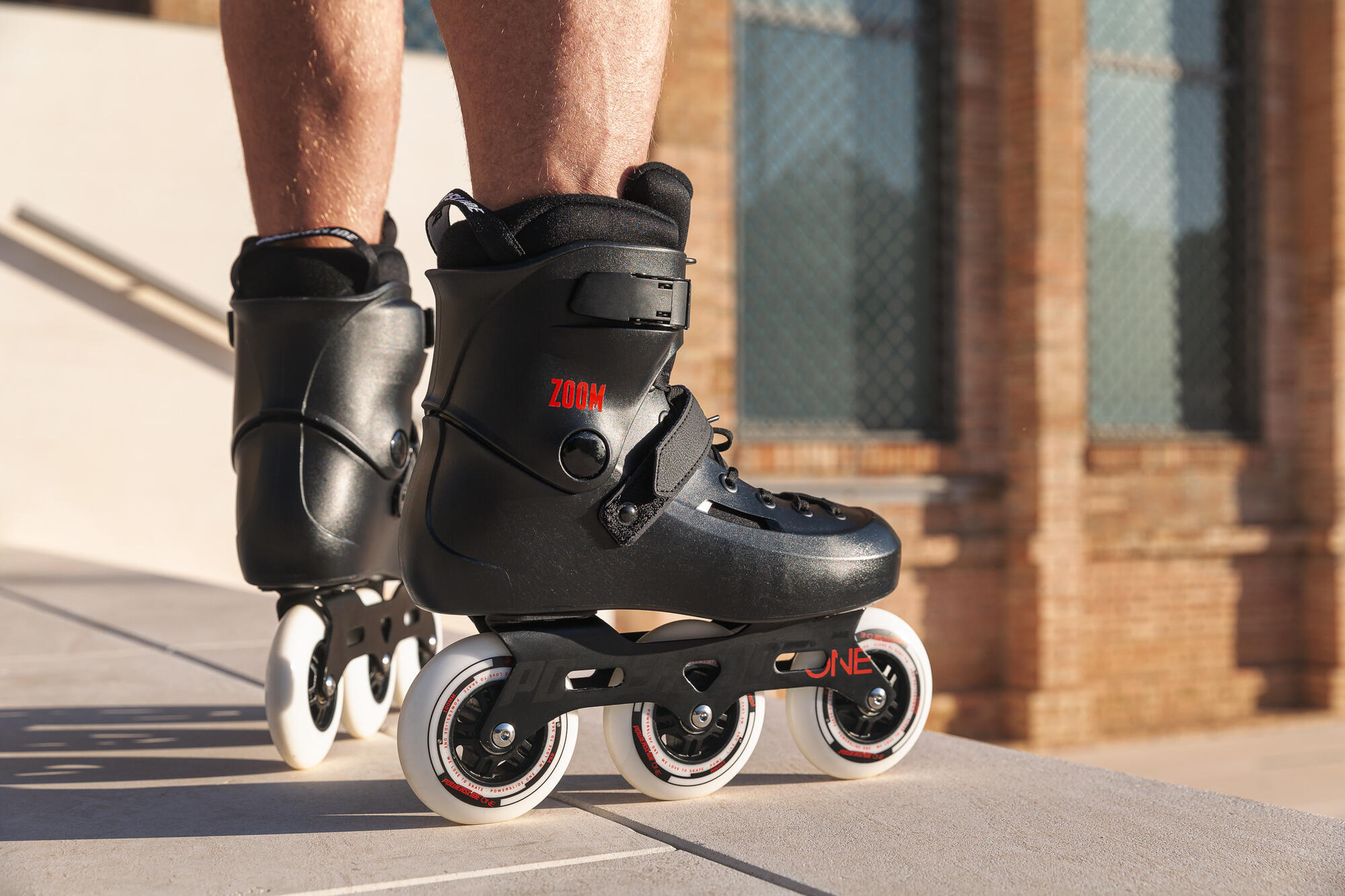 Patinaje Freeskate Powerslide Zoom Black 100 6/7
