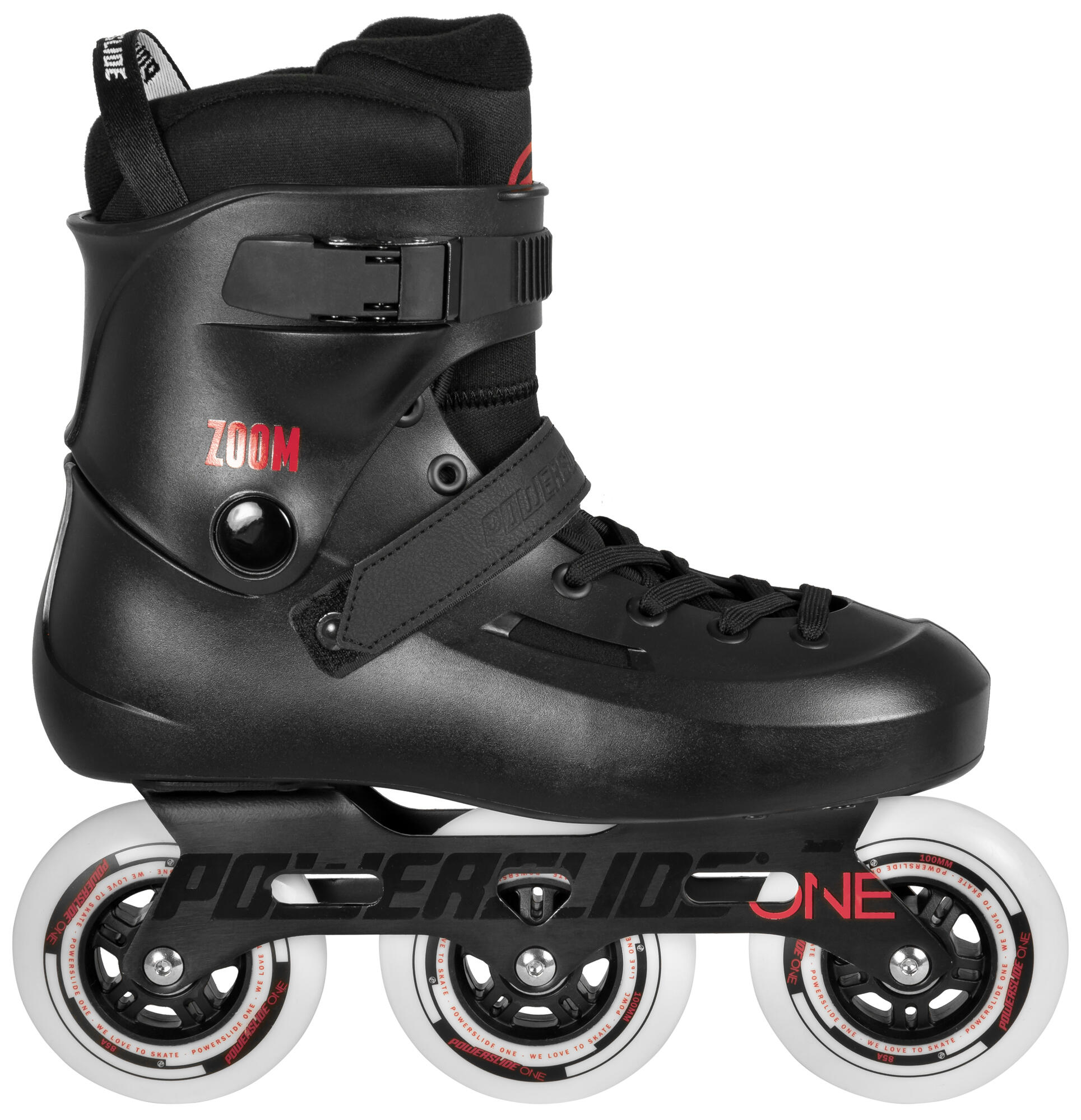 Freeskate-Roller Powerslide Zoom Black 100 1/7