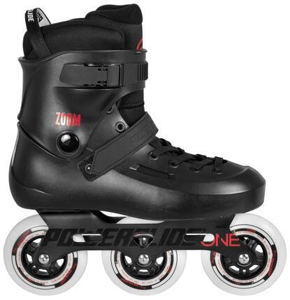 Jazda na rolkach freeskate Powerslide Zoom Black 100
