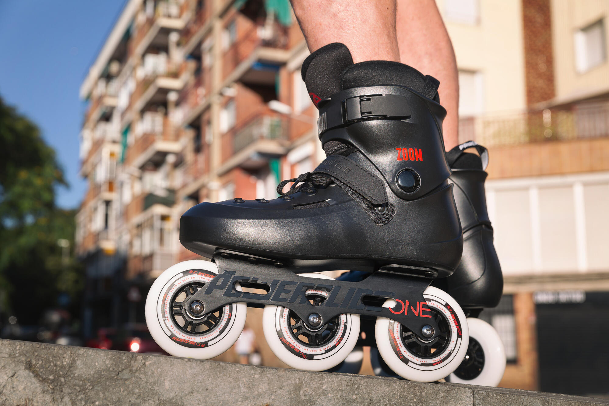 Patinaje Freeskate Powerslide Zoom Black 100 7/7