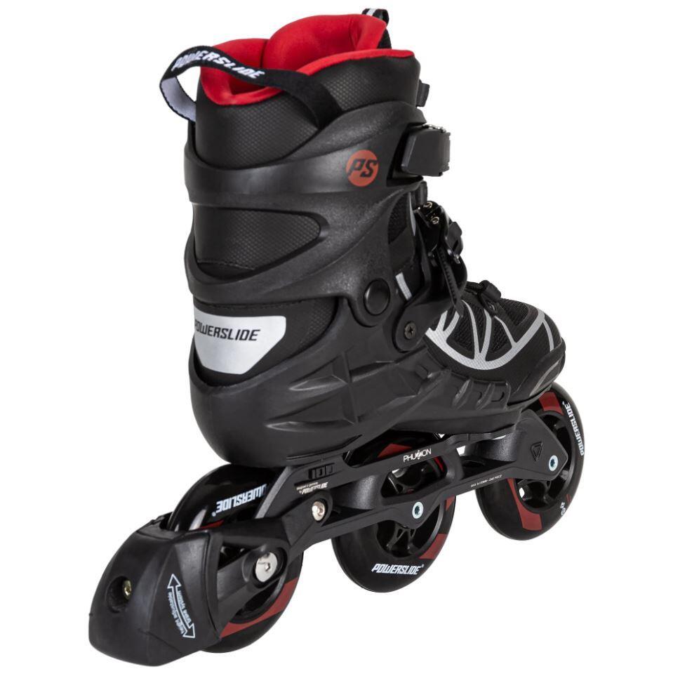 Patines en línea Powerslide Phuzion Argon Scarlet 100 3/6