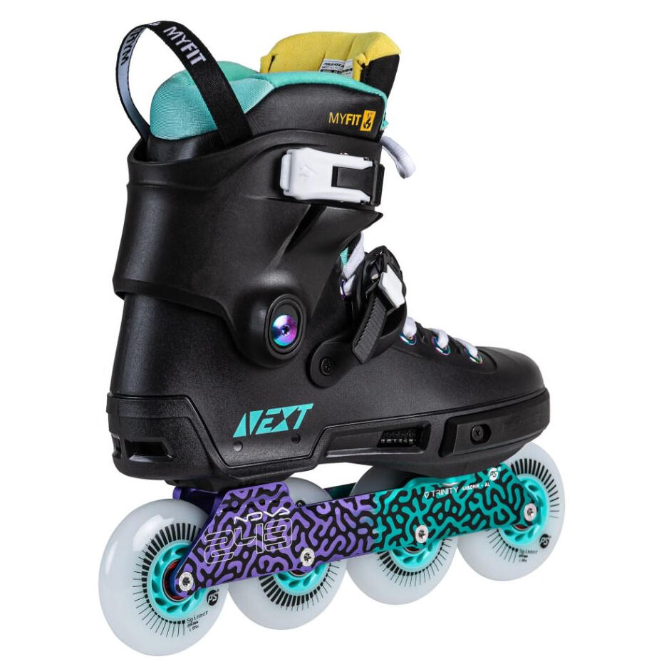 Kolečkové brusle Powerslide Next Multicolor 80 Trinity 3/6