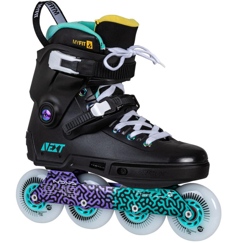 POWERSLIDE Kolečkové brusle Next Multicolor 80 Trinity