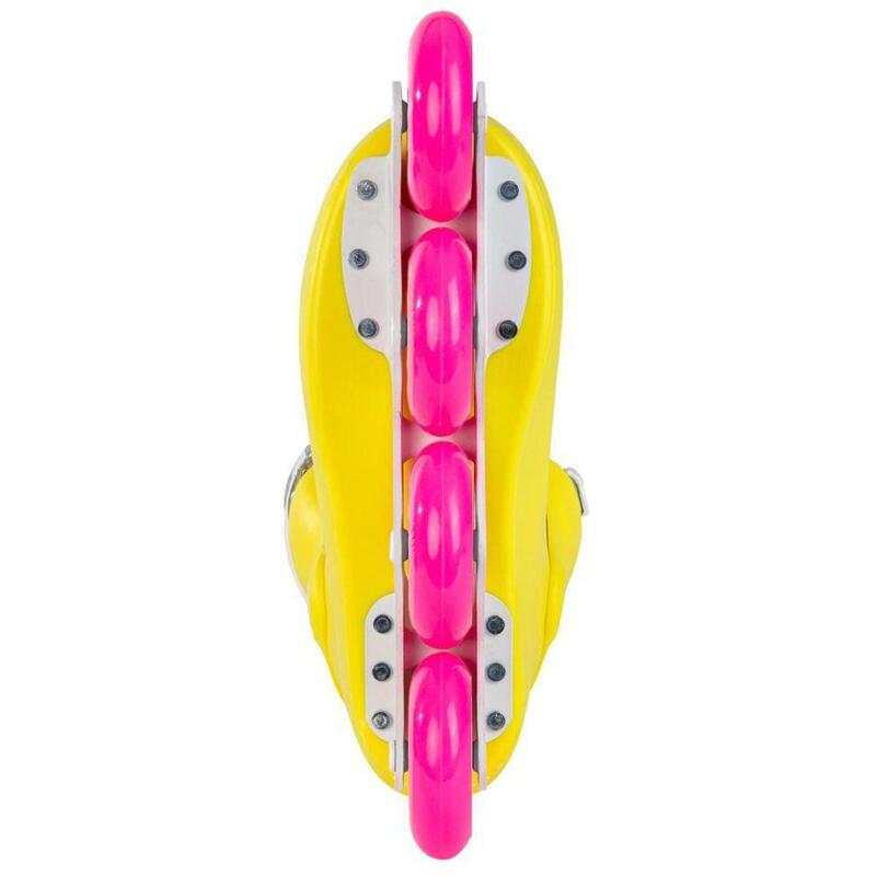 Role patinaj femei Powerslide Zoom galbene