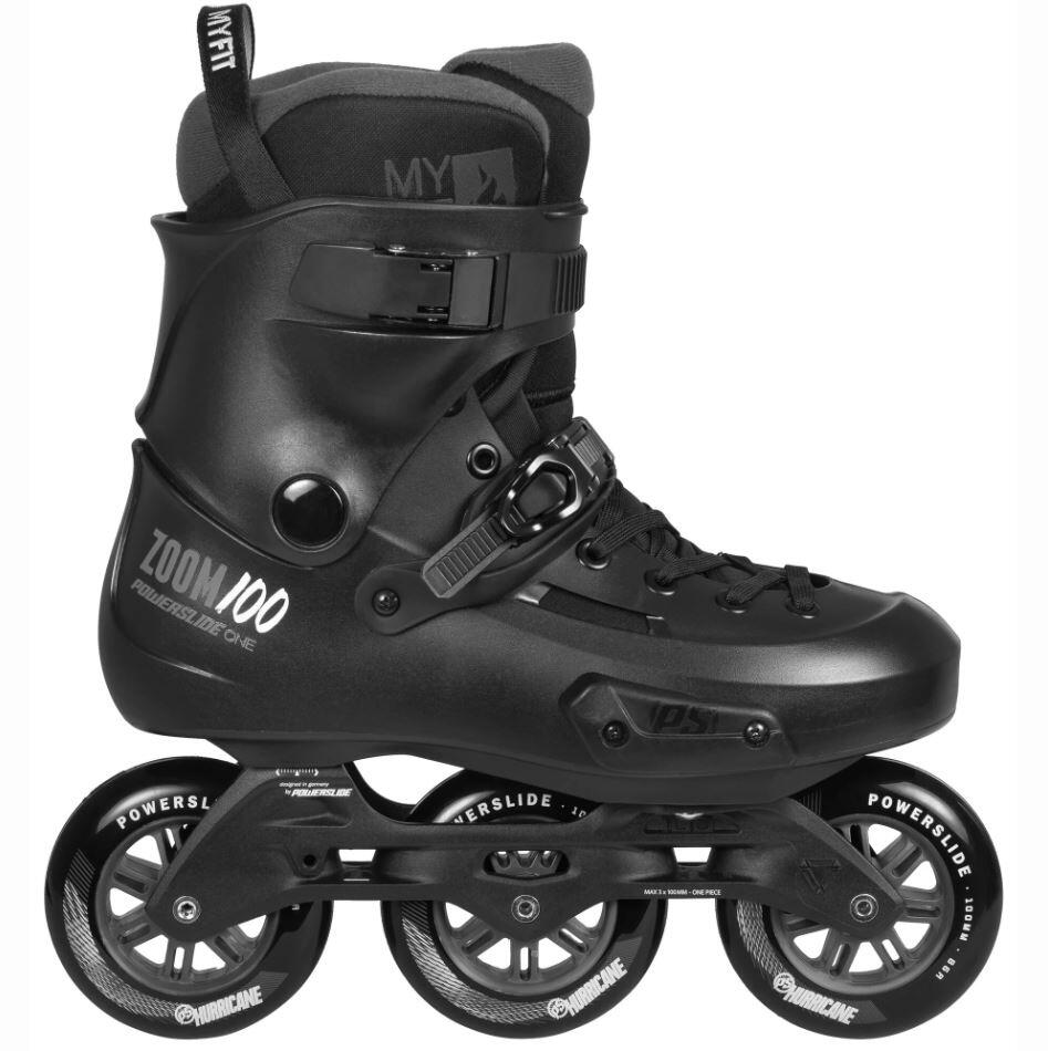 POWERSLIDE Kolečkové brusle Zoom Pro 100 Black Trinity