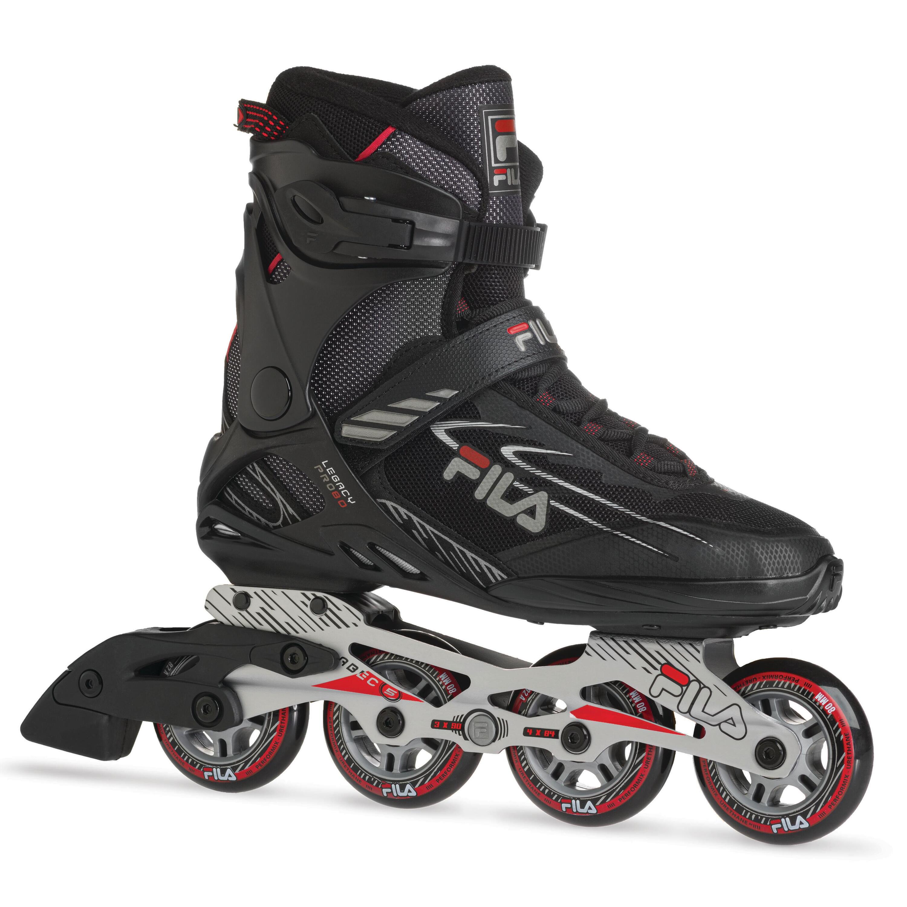 Inline fitness skates voor heren LEGACY PRO 80 Zwart 1/5