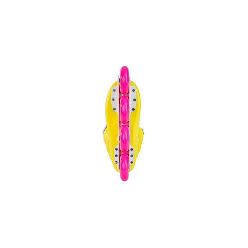 Patine cu roți Powerslide Zoom Neon Yellow 80
