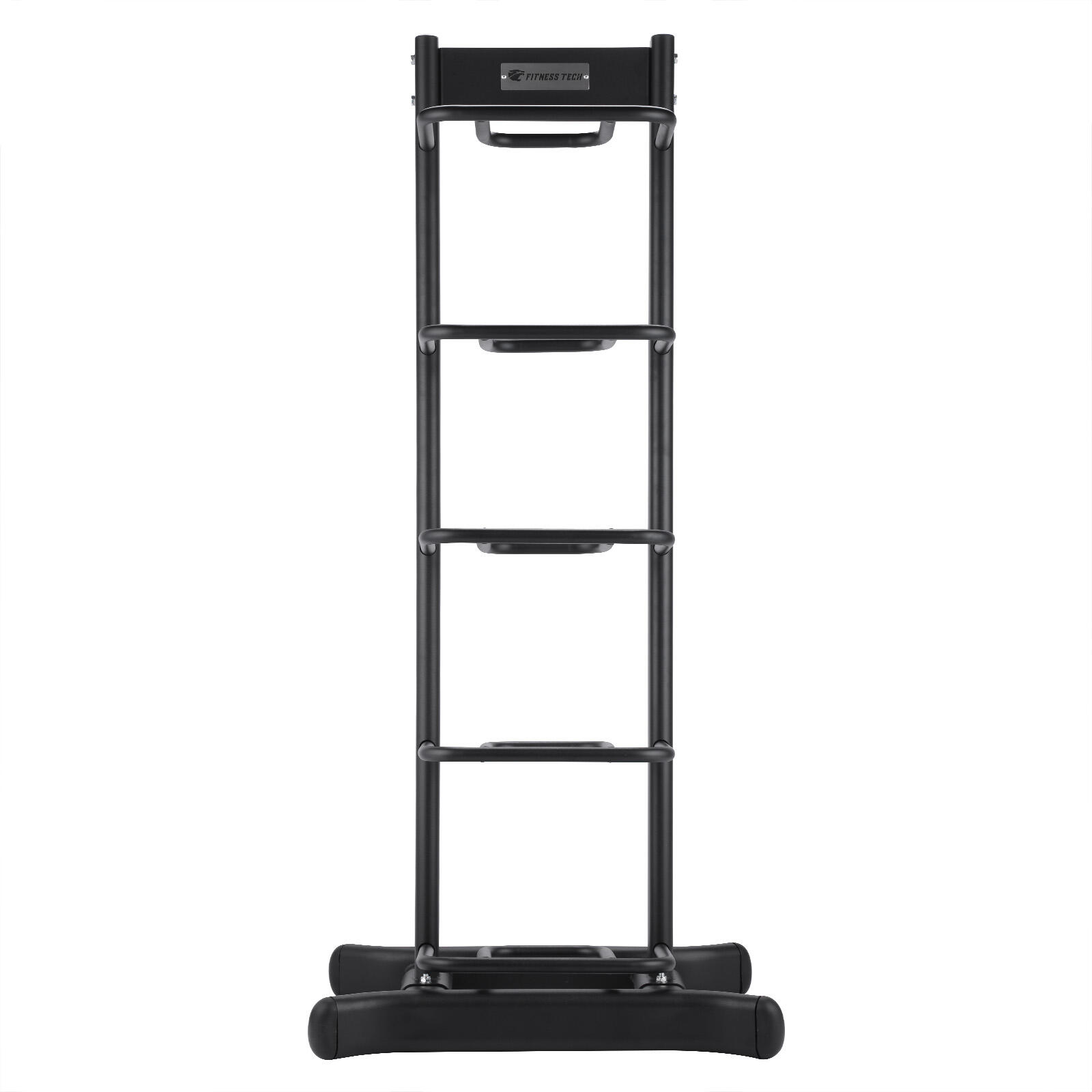 Support/Rack Ballon Médicinal Noir Fitness Tech 3/8