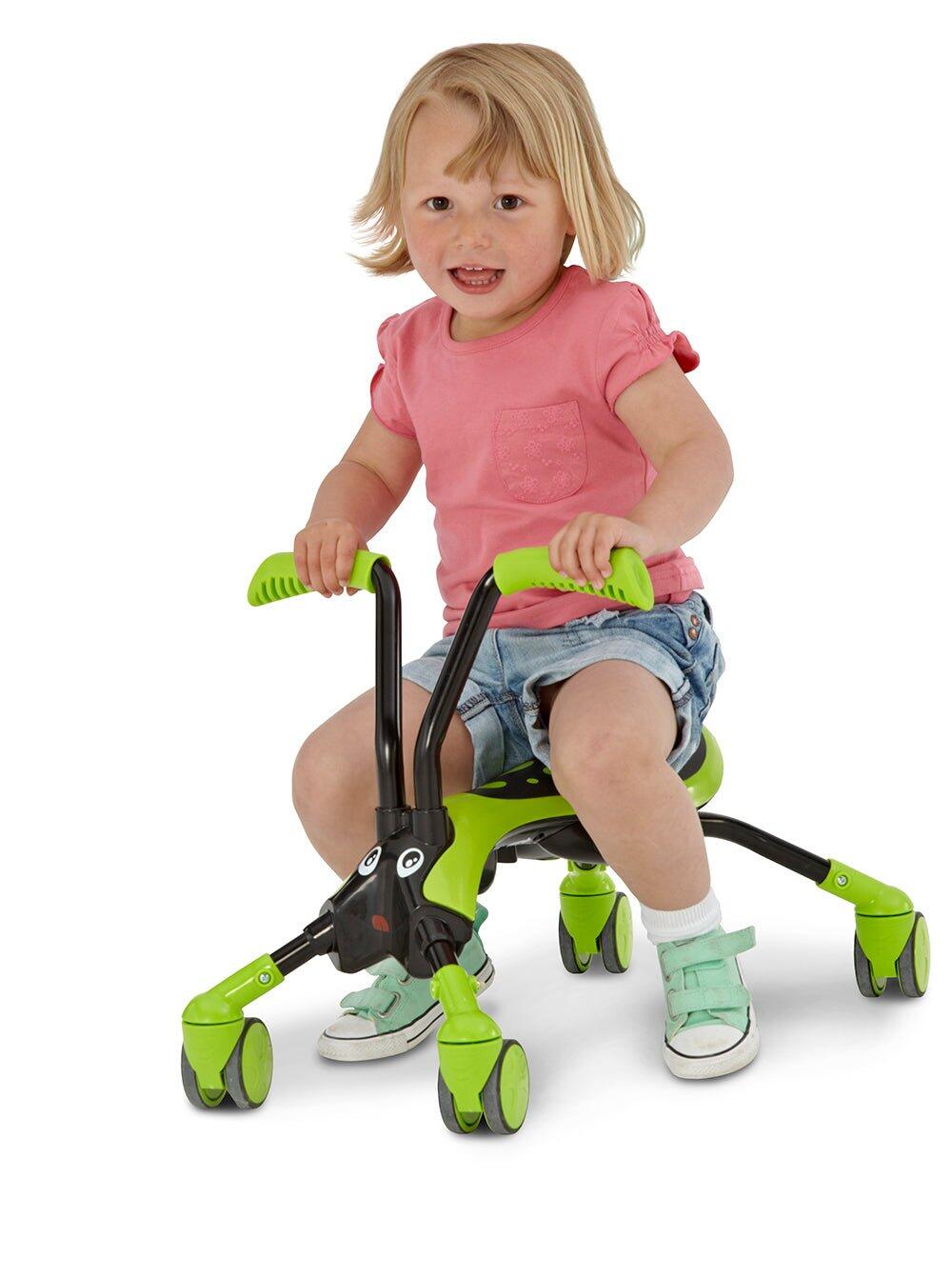 Opvouwbare loopauto met 4 wielen SCRAMBLEBUG HONET groen 2/4