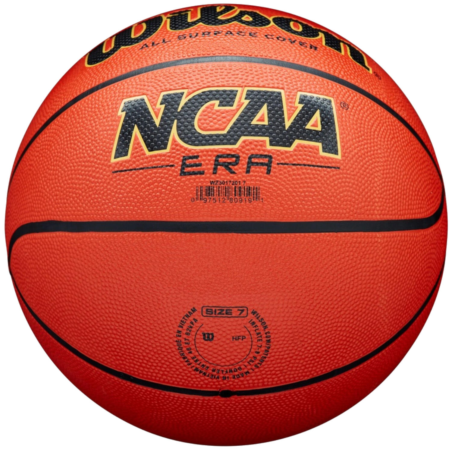 Wilson NCAA Era Size 6 All Surface Cover Basketball 3/5