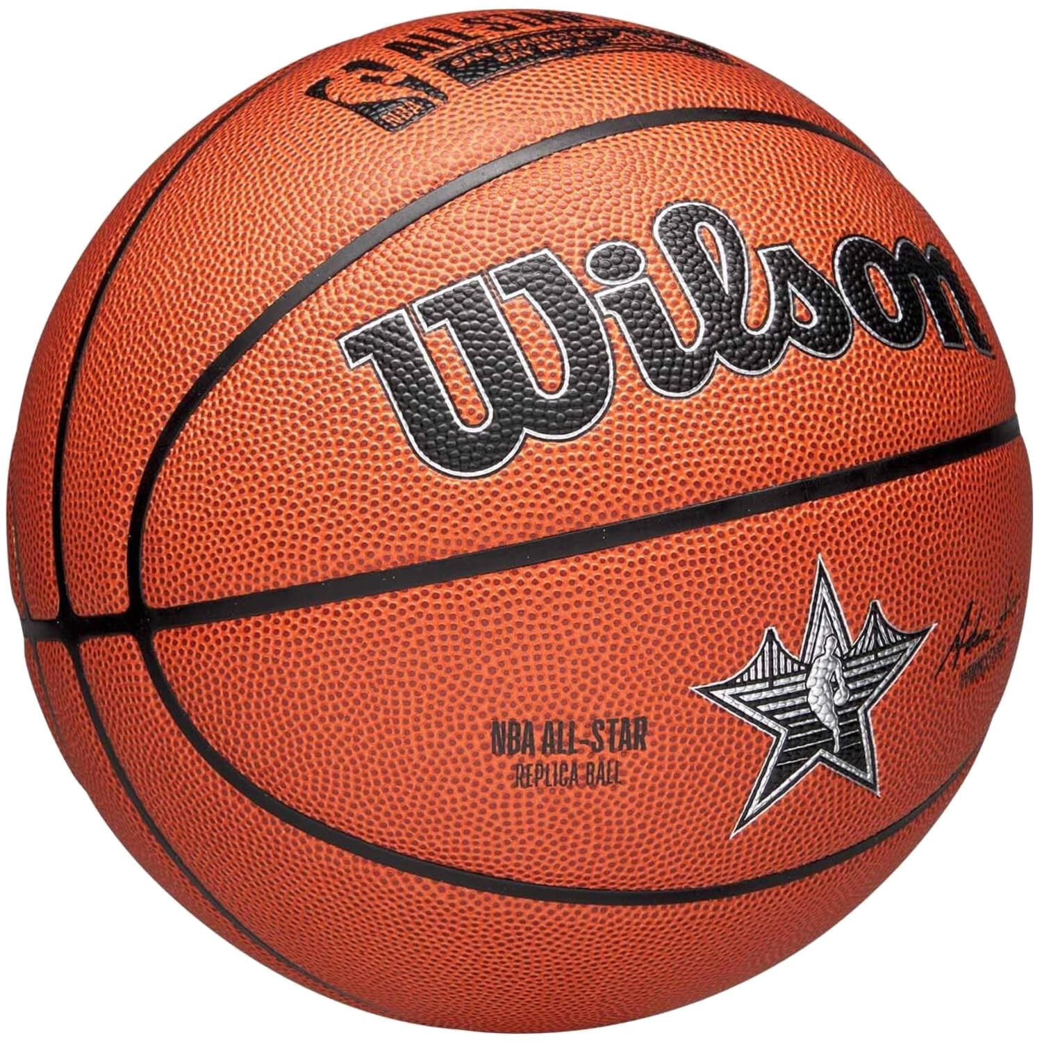 Ballon de Basketball Wilson réplica All Star Game Collector 2025 4/4