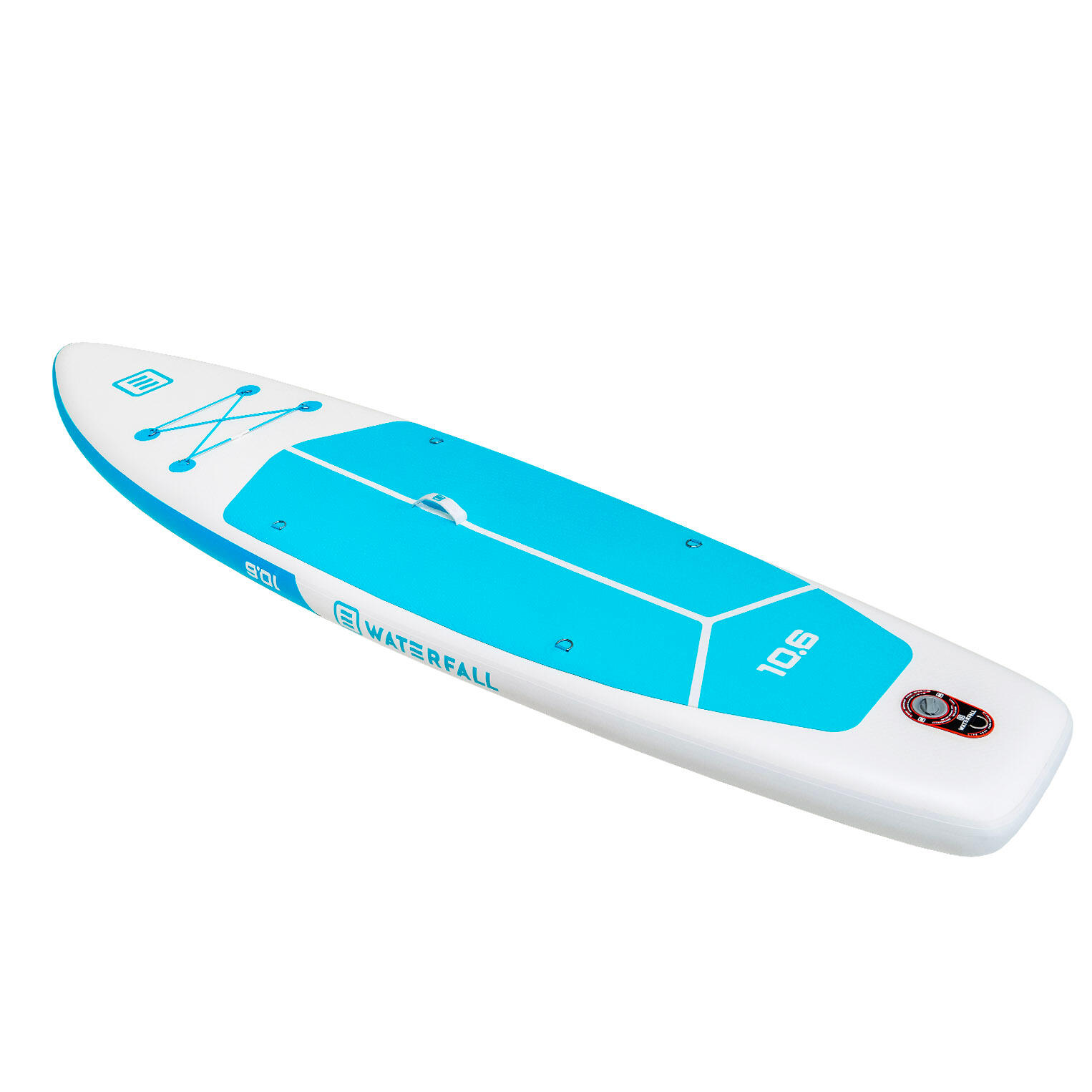 TABLA PADDLE SURF HINCHABLE WATERFALL TOURING 10.6 AZUL + RESPALDO 7/7