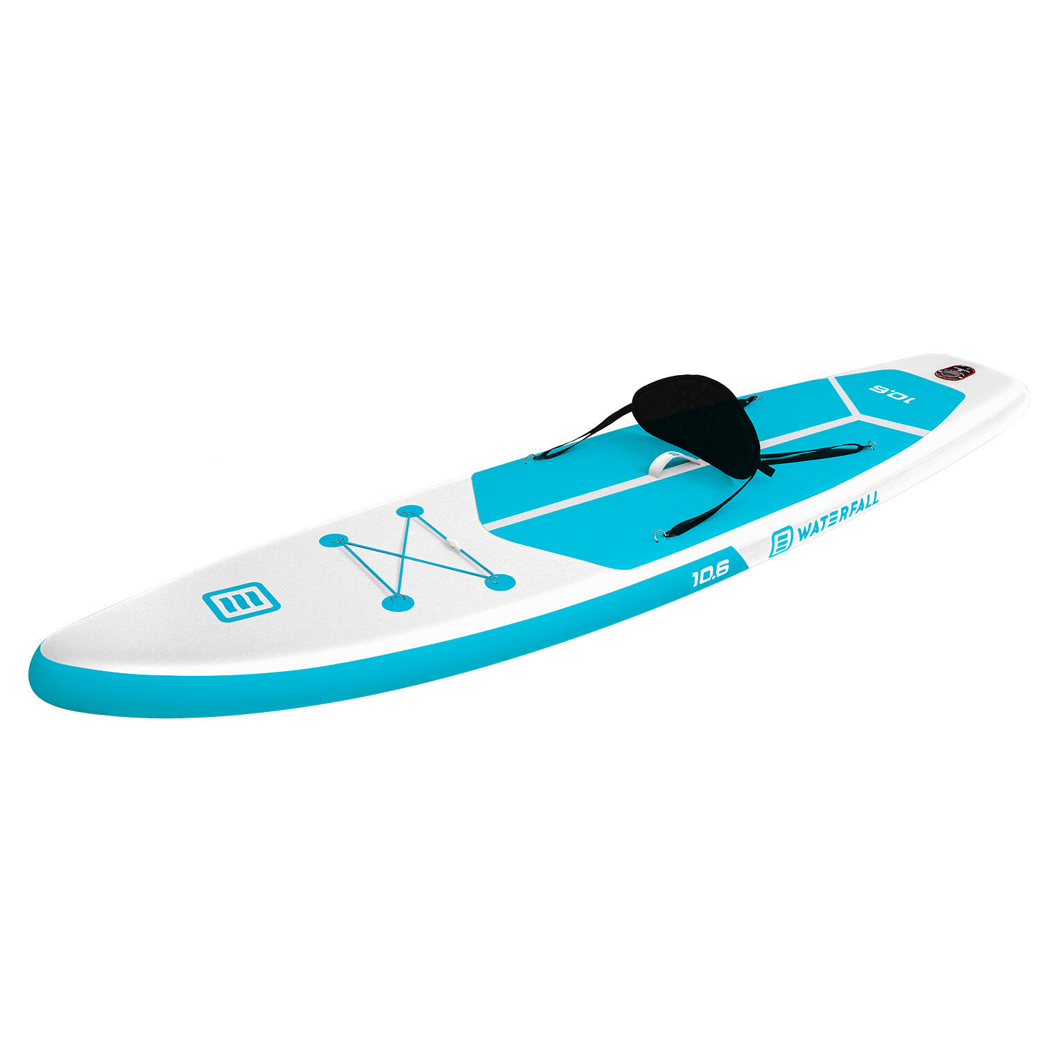 TABLA PADDLE SURF HINCHABLE WATERFALL TOURING 10.6 AZUL + RESPALDO 3/7